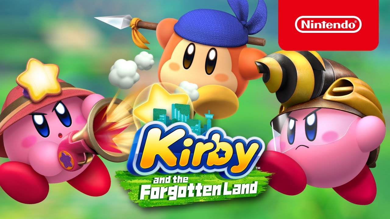 Nintendo's Twitter accounts have released a new trailer that finally reveals the release date for Kirby's first 3D platformer, Kirby and The Forgotten Land.