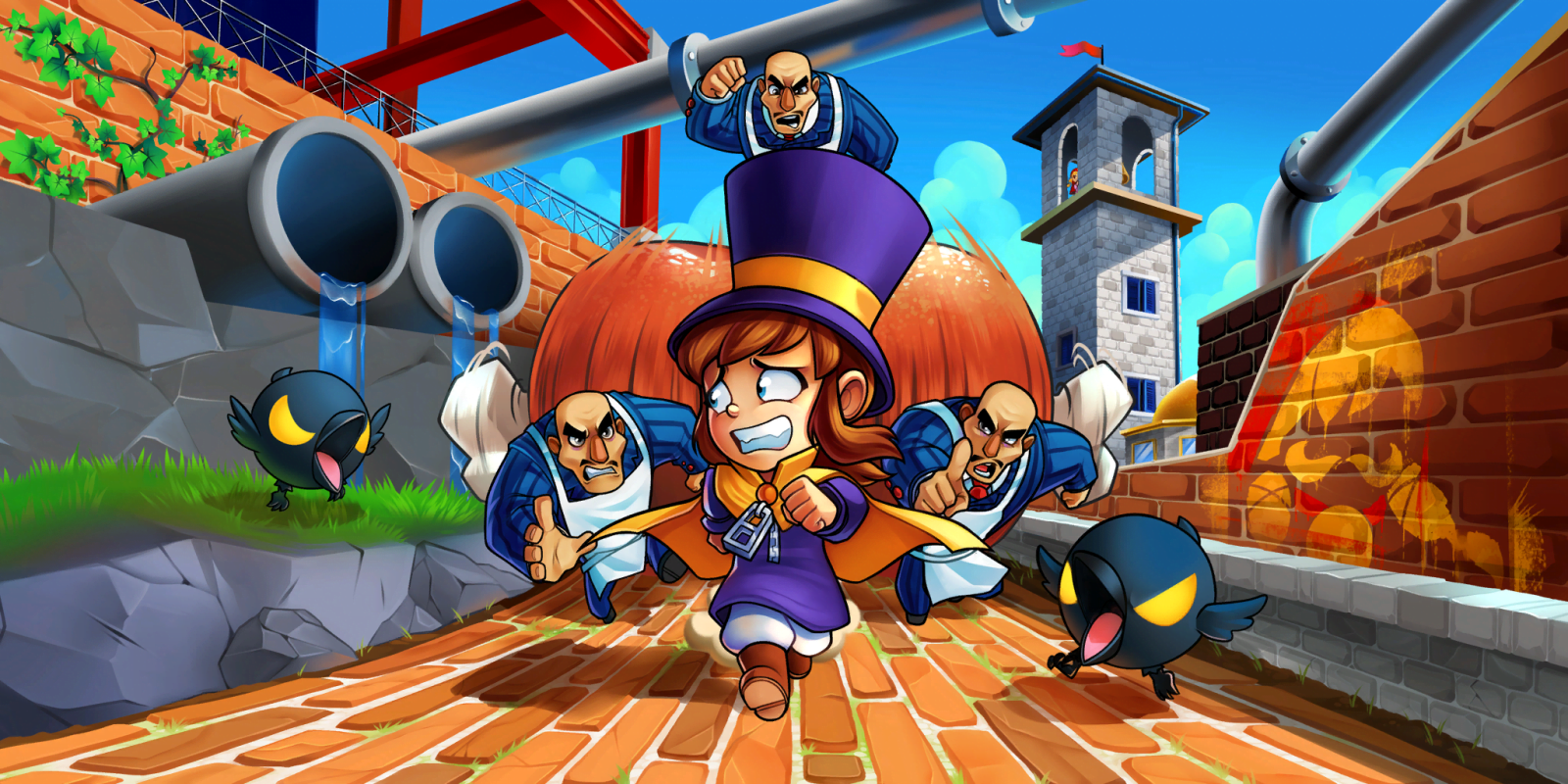 a hat in time wallpaper