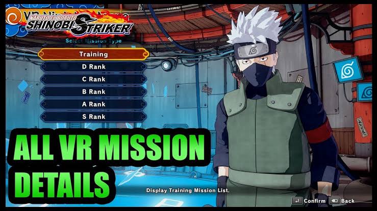 Naruto To Boruto Shinobi Striker Unlock All Vr Missions