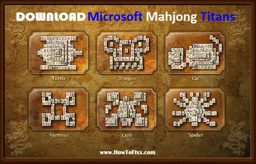 microsoft mahjong titans game