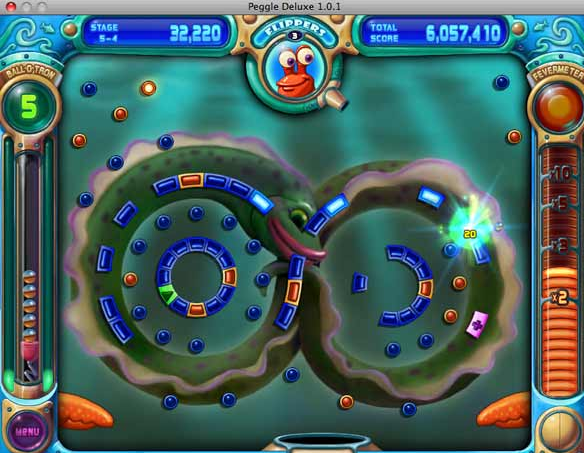 4 shared peggle deluxe