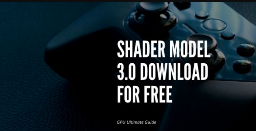 Shader model 3.0 download intel