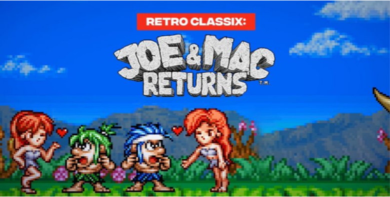 Retro Classix: Joe & Mac Returns Full Version Mobile Game