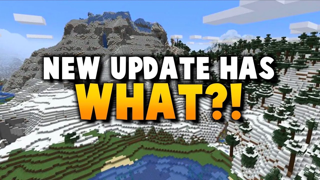 MINECRAFT CLIFFS AND CAVES PART 2 PRE-RELEASE ARRIVES