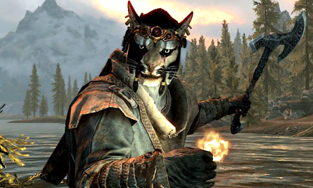 After ten years, a 'Skyrim" player discovers a strange new creature