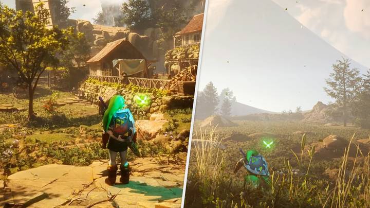 "The Legend Of Zelda: Ocarina Of Time" Gets a Gorgeous, Unreal Engine 5 Remake