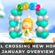 ANIMAL CROSSING NEW HORIZONS: JANUARY OVERVIEW