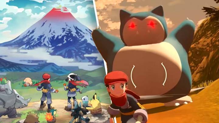 New Pokemon Legends: Arceus' Footage shows Snorlax out for Blood