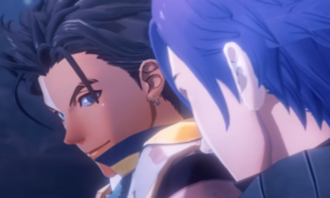 I would like Claude to kiss a man in Fire Emblem Warriors: Three Hopes