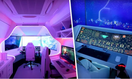 A Gamer Spends $30,000 to Create the Ultimate Gaming Room