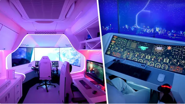 A Gamer Spends $30,000 to Create the Ultimate Gaming Room