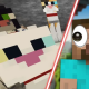 A Minecraft parent hosts a wholesome play session where her daughter becomes a crazy cat lady