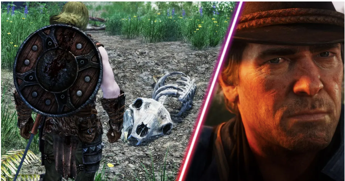 Skyrim mod brings one of the most immersive features from Red Dead Redemption 2 into Tamriel.